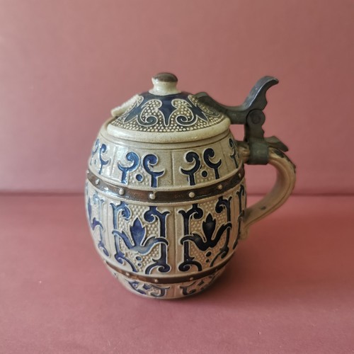 Joli moutardier ancien grès