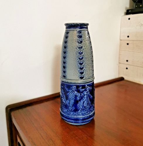 Vase art déco grés - art, en