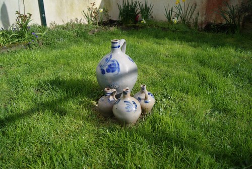 Ancienne jarre cruche en - cruche,