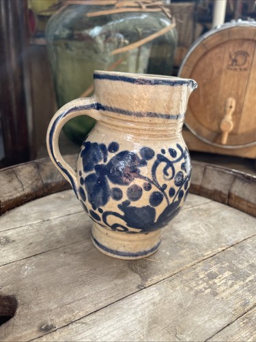 Petit pichet pot lait grès - lait,